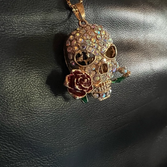 BETSEY JOHNSON Necklace, Perfect for Dia de Los Muertos and Halloween! - Picture 9 of 12